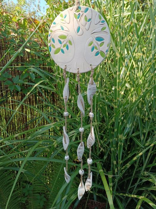 Keramická zvonkohra Strom Života.